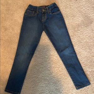 Girls blue jeans